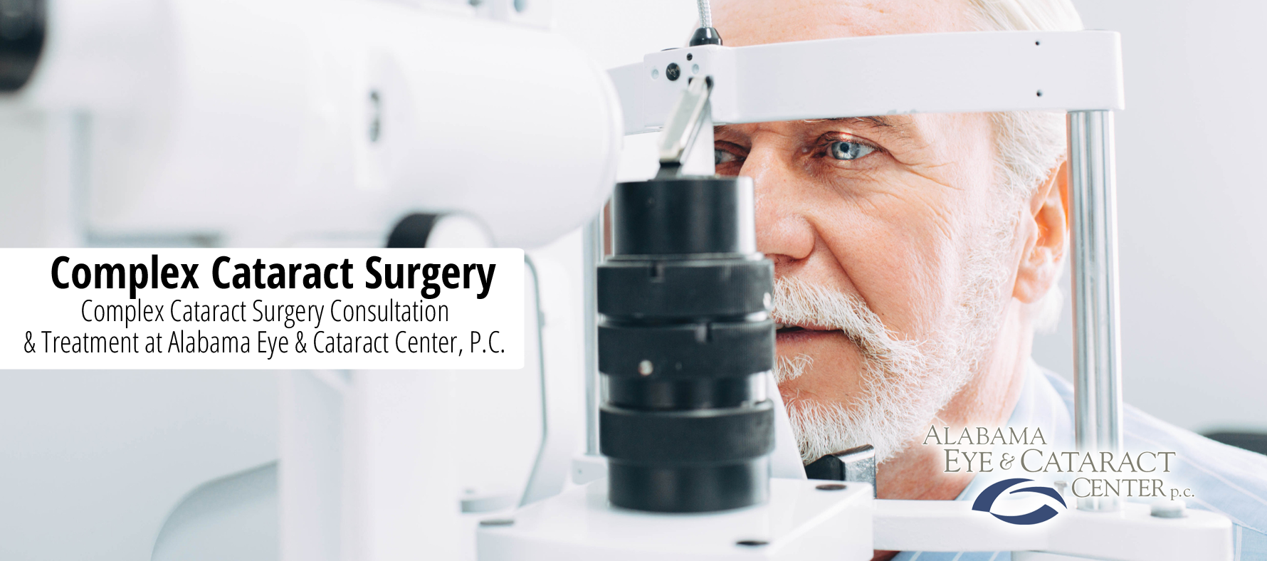 Complex Cataract Surgery Header Image