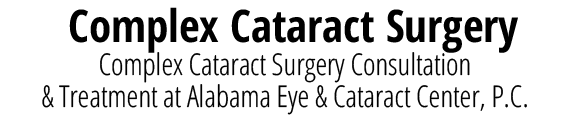 Complex Cataract Surgery Overlay Image